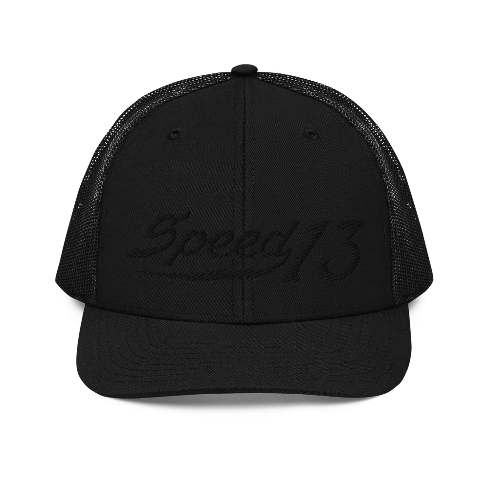 ⚡ Speed Bolt ⚡ - (Black) Trucker Cap