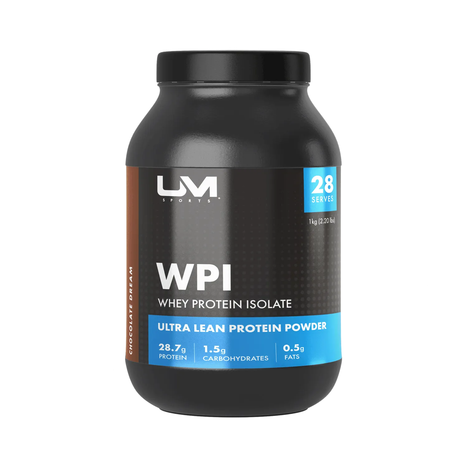 100% Whey Protein Isolate (WPI) by UM Sports