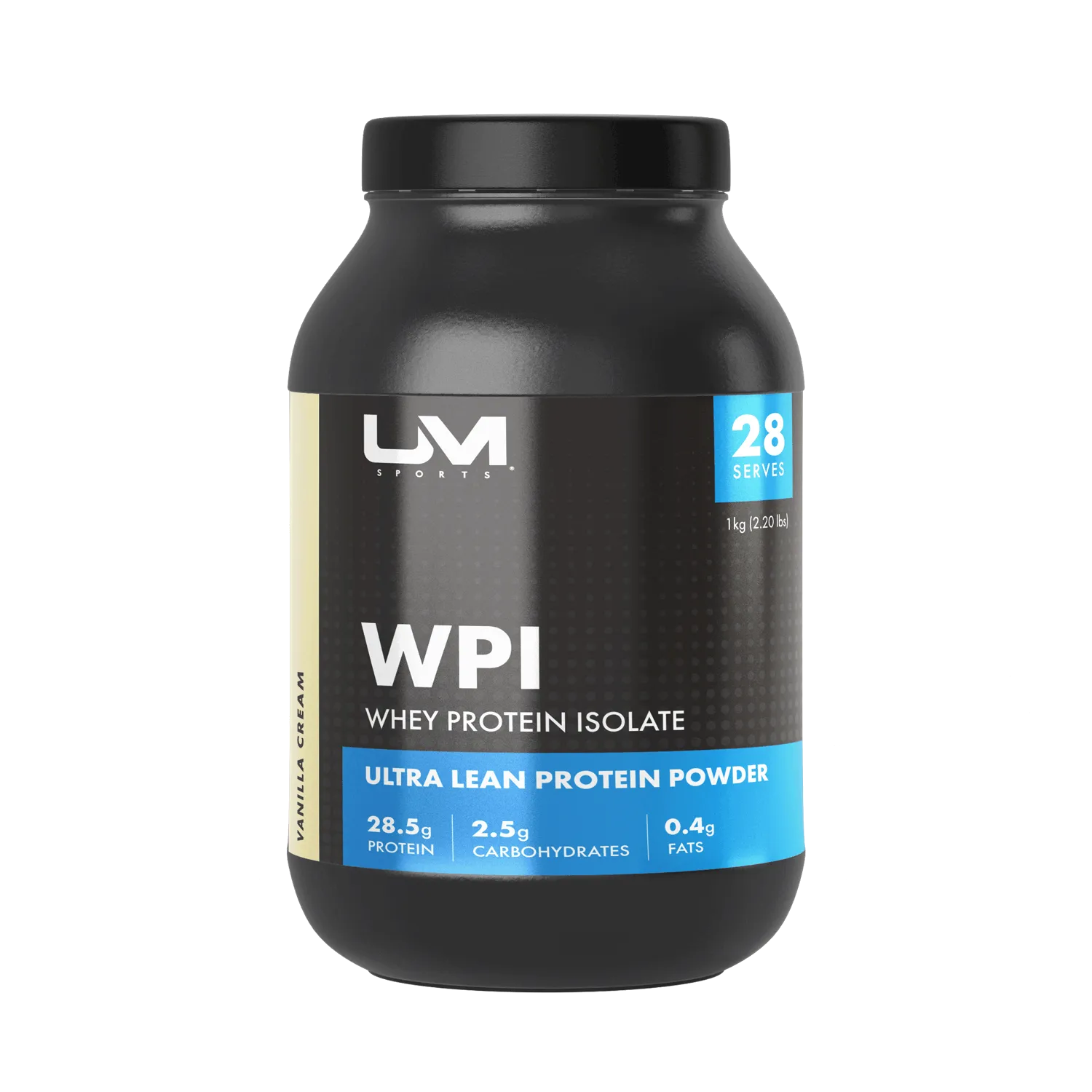 100% Whey Protein Isolate (WPI) by UM Sports