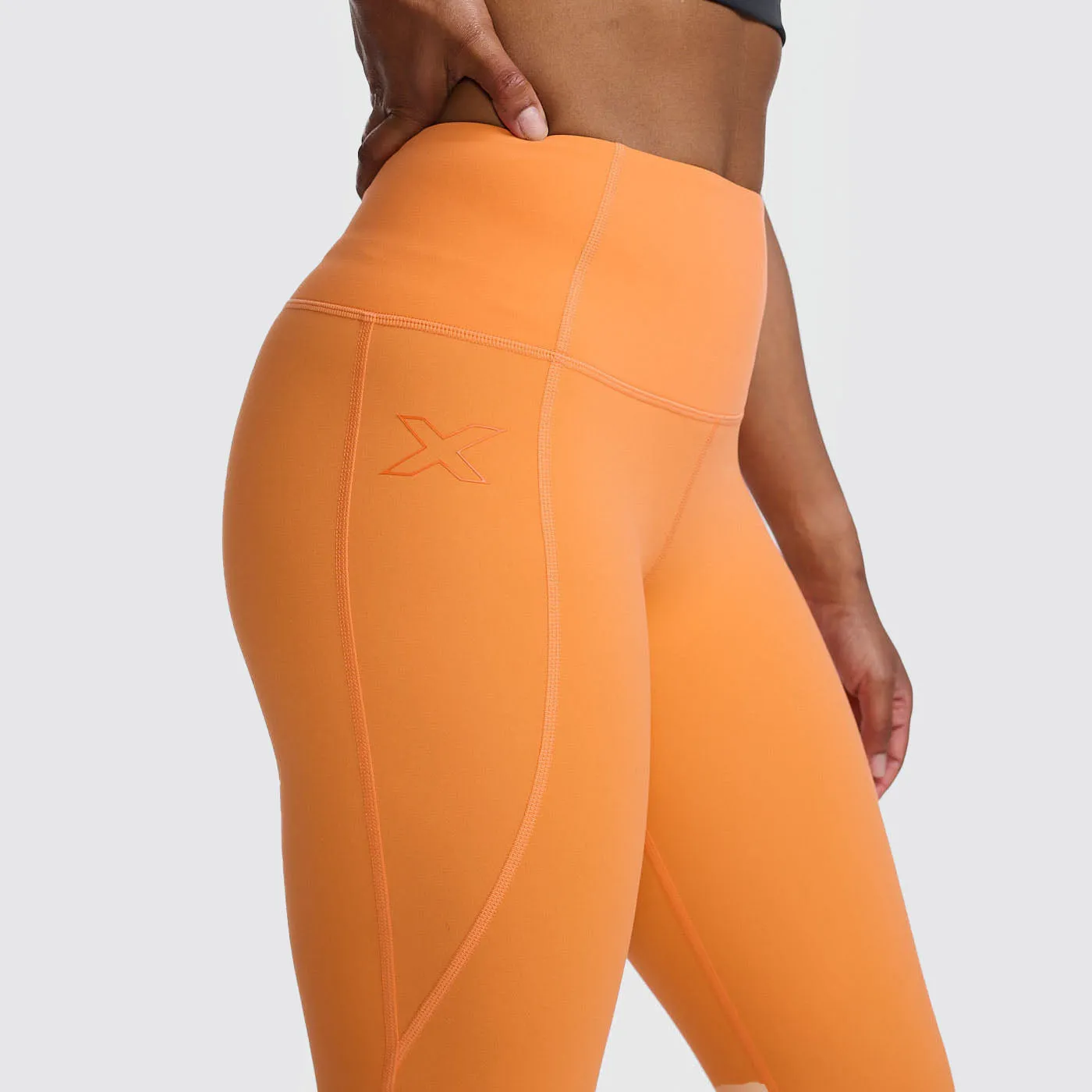 2XU - Form Hi-Rise Compression Tights - Nectarine/Nectarine