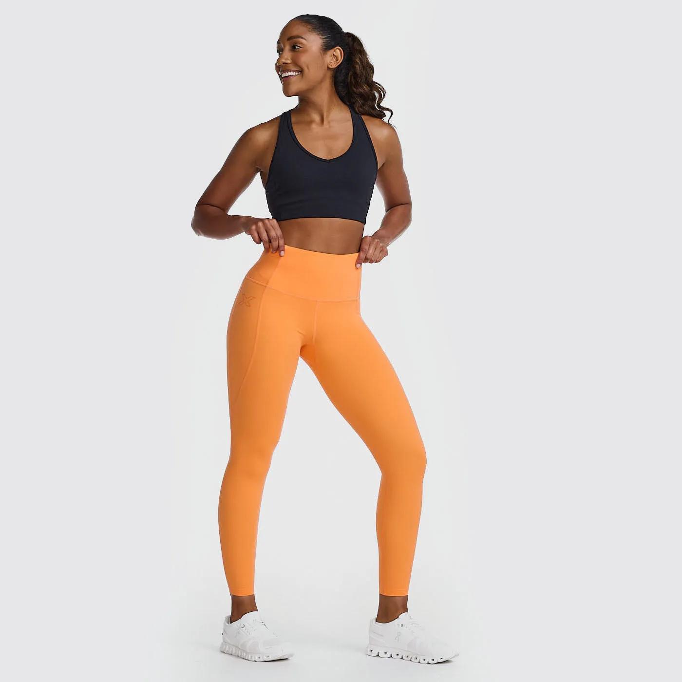 2XU - Form Hi-Rise Compression Tights - Nectarine/Nectarine
