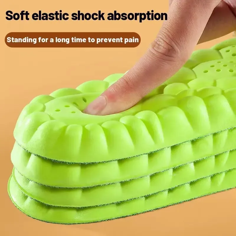 4D Shock Absorption Sport Insoles for All-Day Comfort