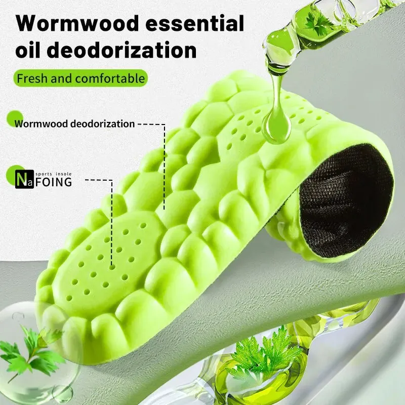 4D Shock Absorption Sport Insoles for All-Day Comfort