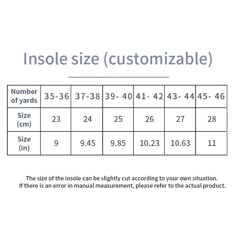 4D Shock Absorption Sport Insoles for All-Day Comfort
