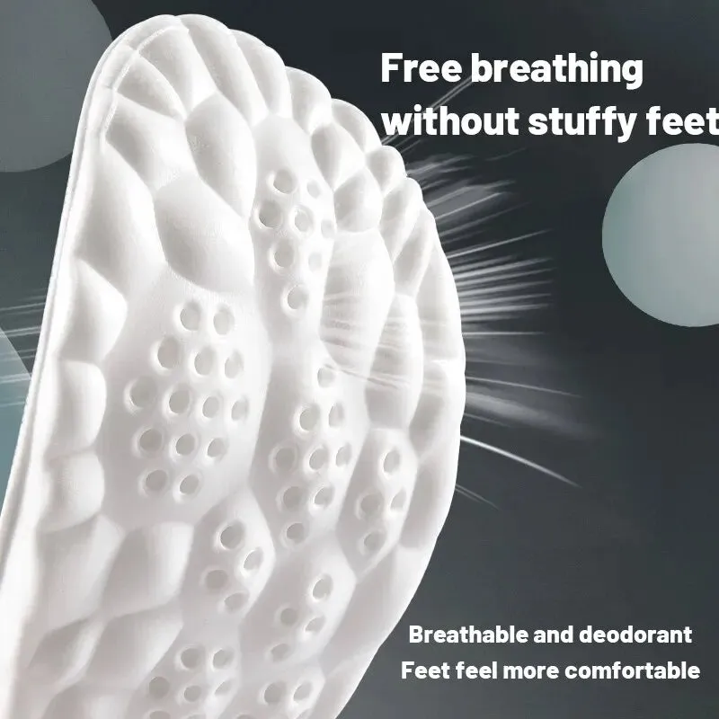 4D Shock Absorption Sport Insoles for All-Day Comfort