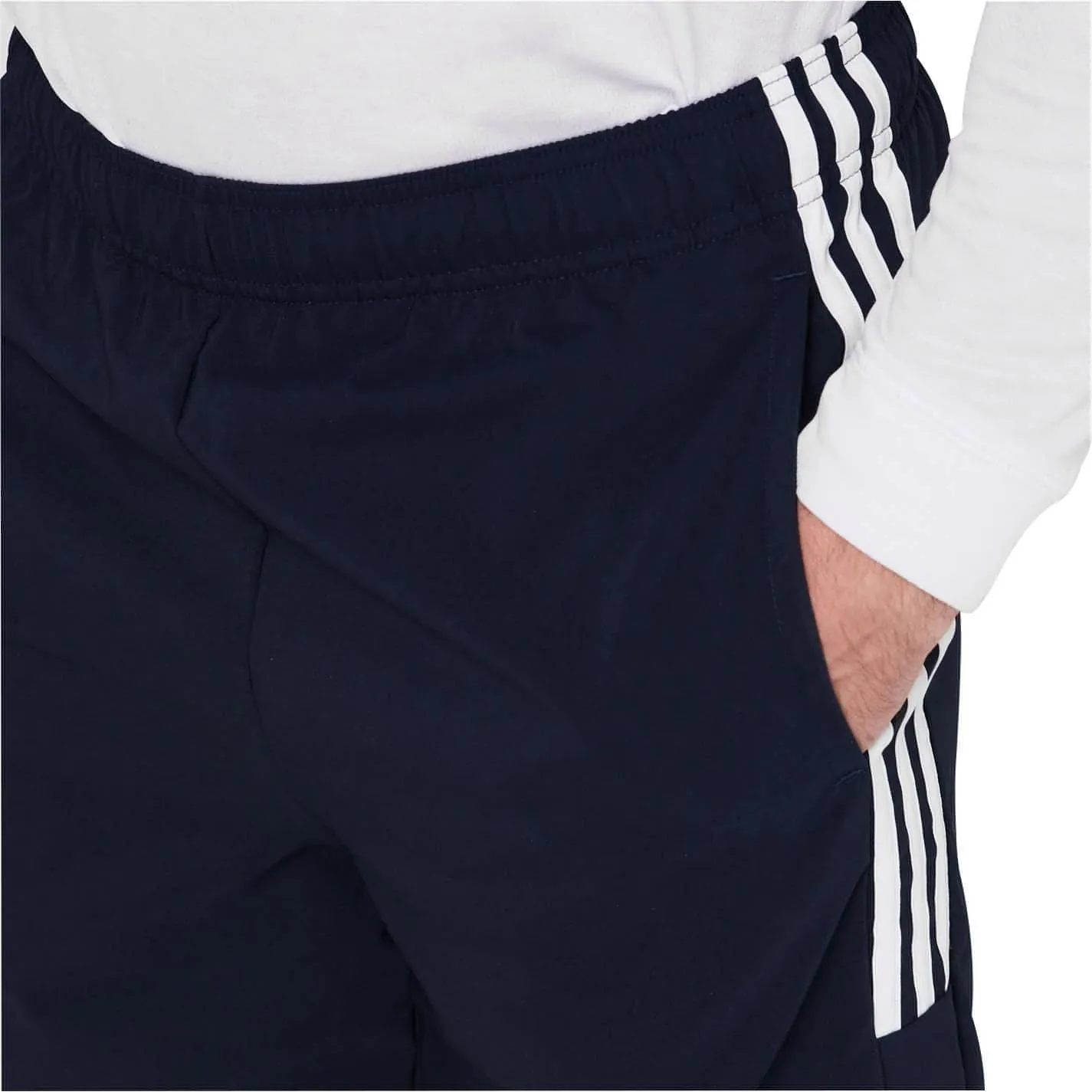 adidas 3 Stripes Mens Training Shorts - Navy