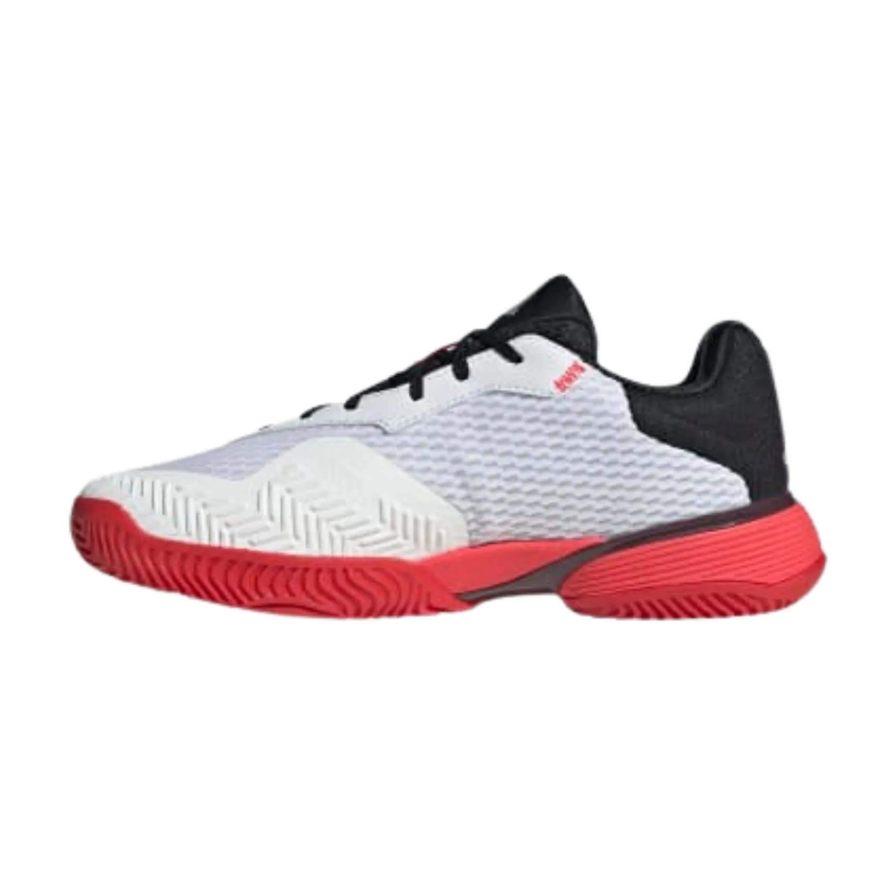 Adidas Barricade Kids Tennis Shoes - FTWWHT/CBLACK/LUCRED