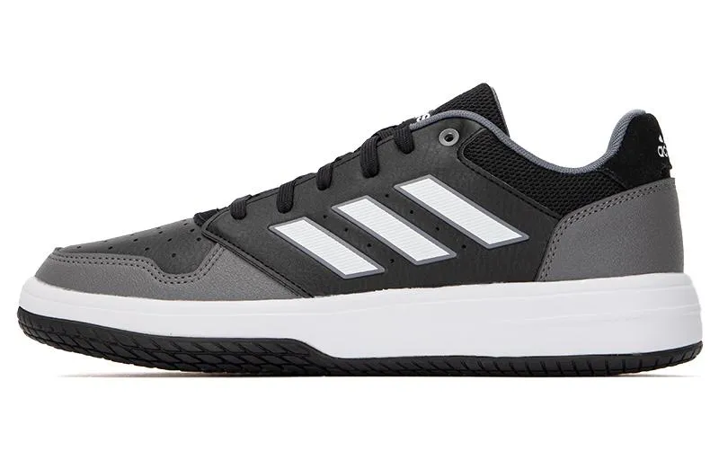 Adidas Gametalker Vintage Basketball Unisex Sneakers, Grey/Black/White