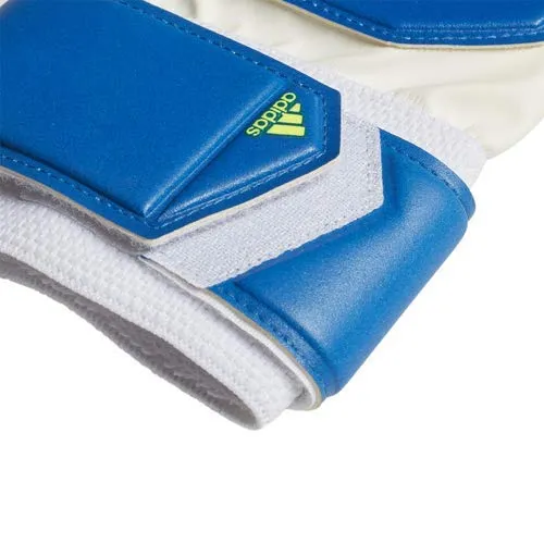 adidas Predatorator Top Training Goalkeeper Gloves, Football Blue/Bold Blue/Solar Yellow, Size 11
