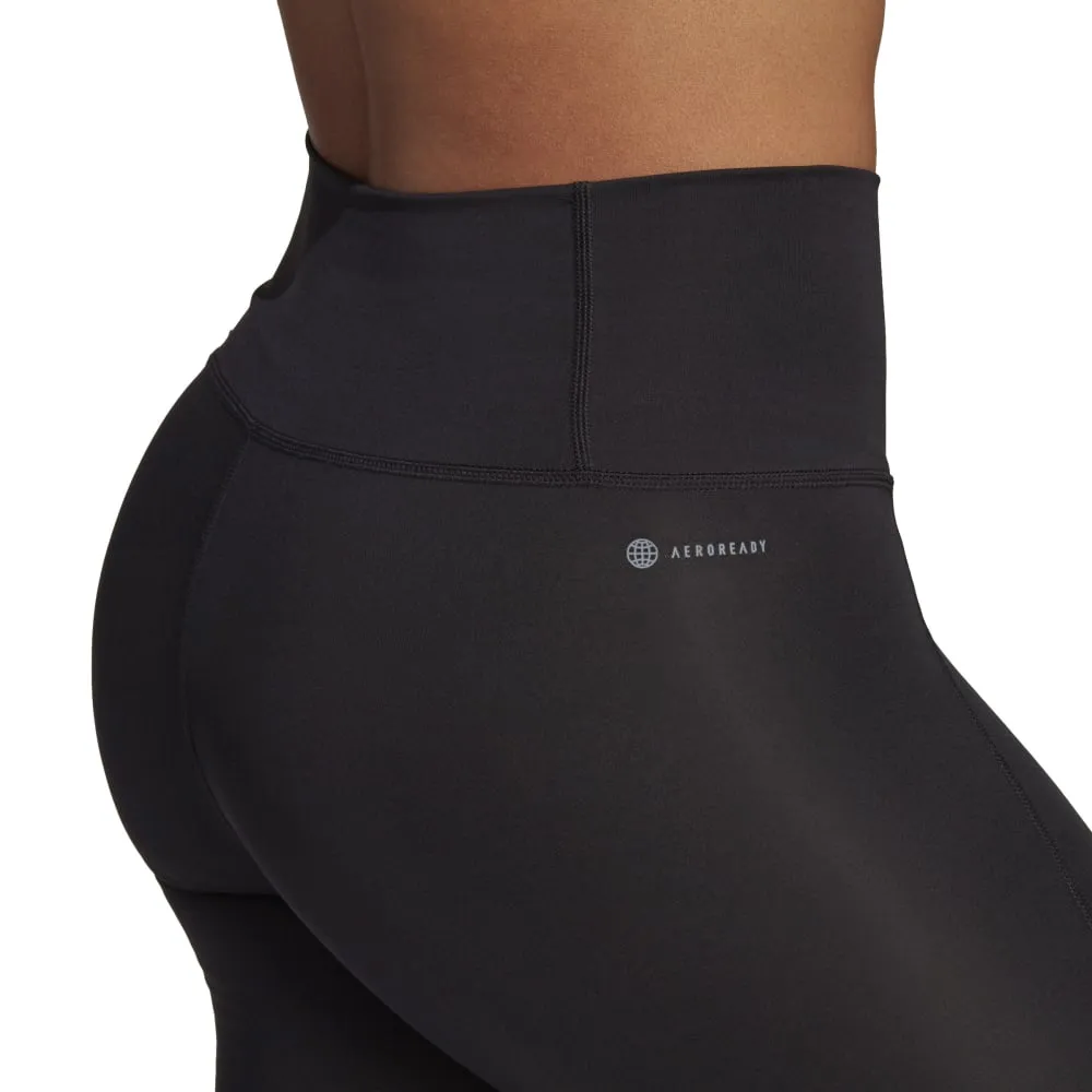 Adidas Womens Optime Stash High-Waist 7/8 Tights