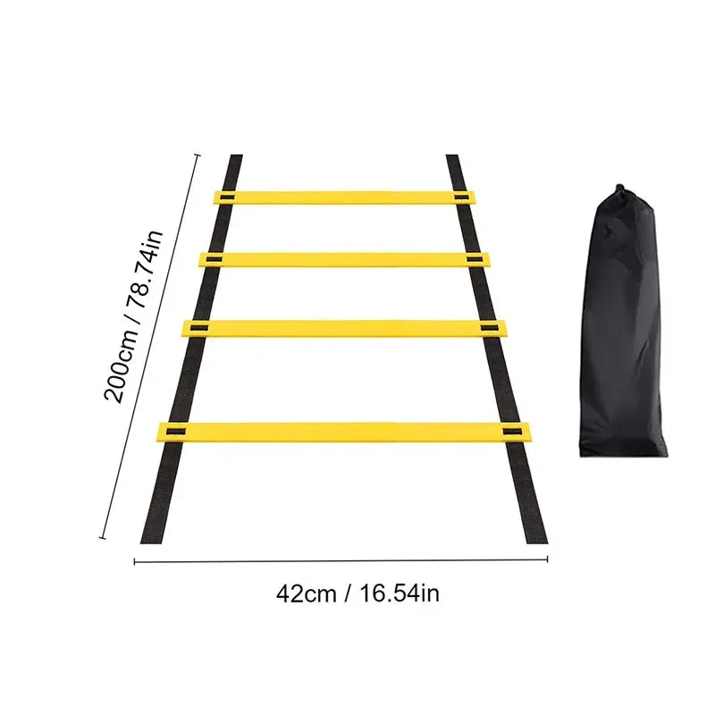 Agility Ladders Nylon Straps for Speed Training - Adjustable