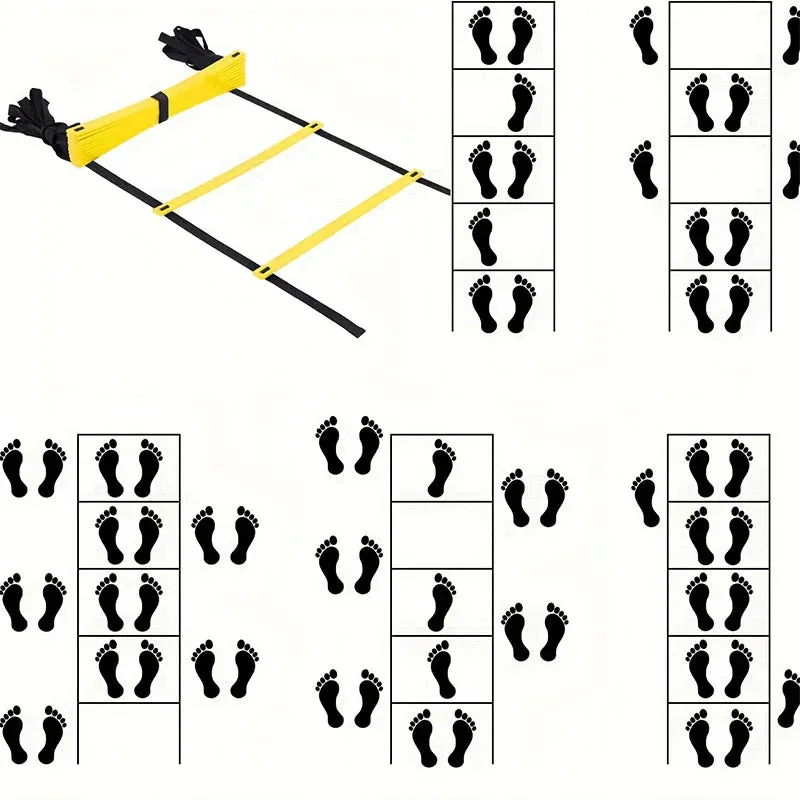 Agility Ladders Nylon Straps for Speed Training - Adjustable