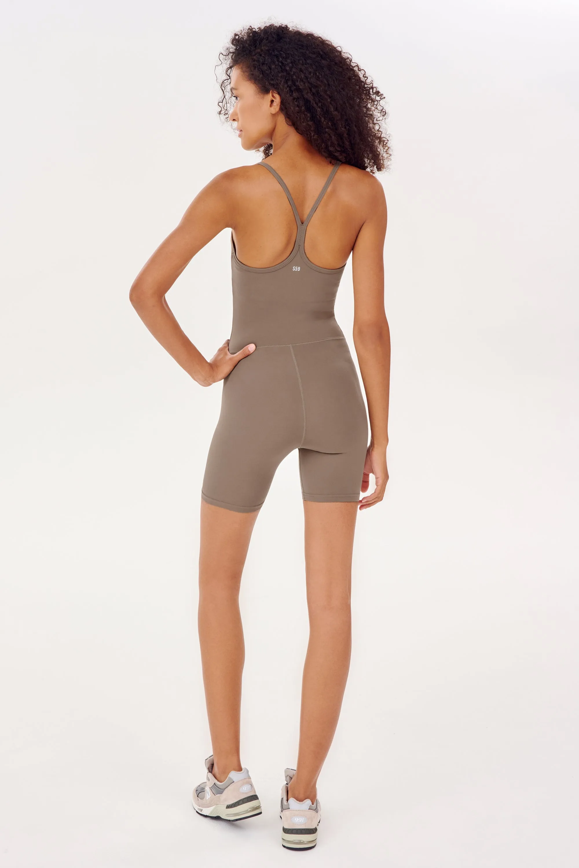 Airweight 6” Short Jumpsuit - Lentil