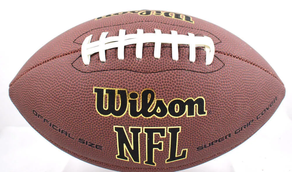 A.J. Brown Autographed Wilson Super Grip Football - Beckett W Hologram *Silver