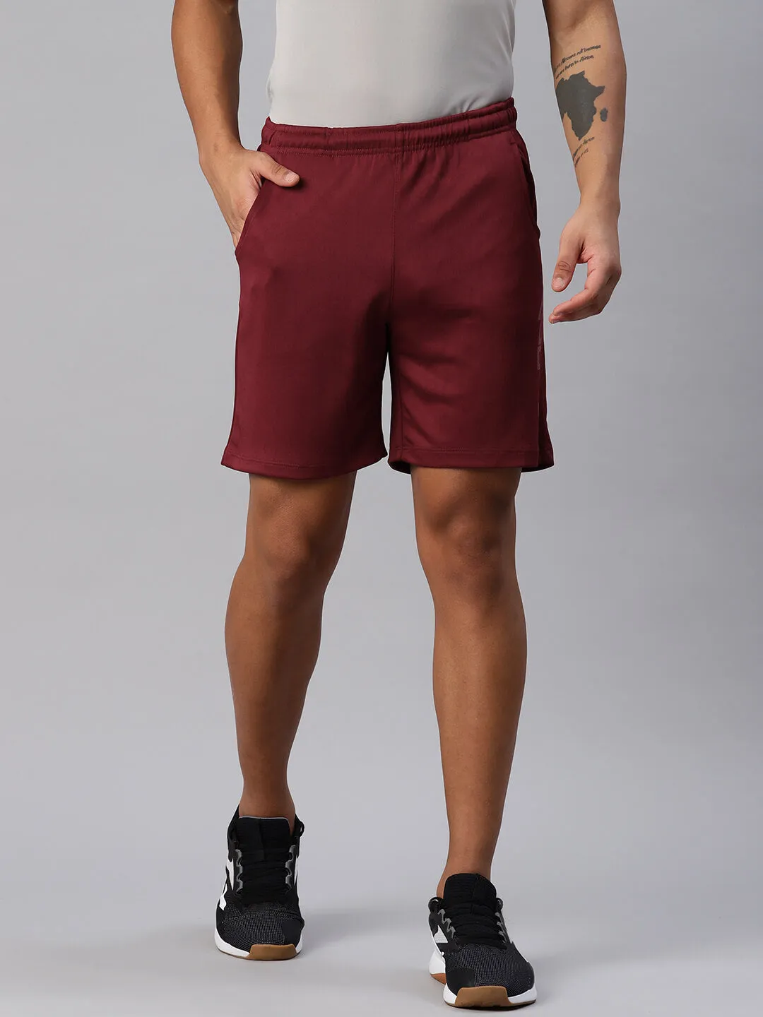 Alcis Men Slim Fit Training Sports Shorts