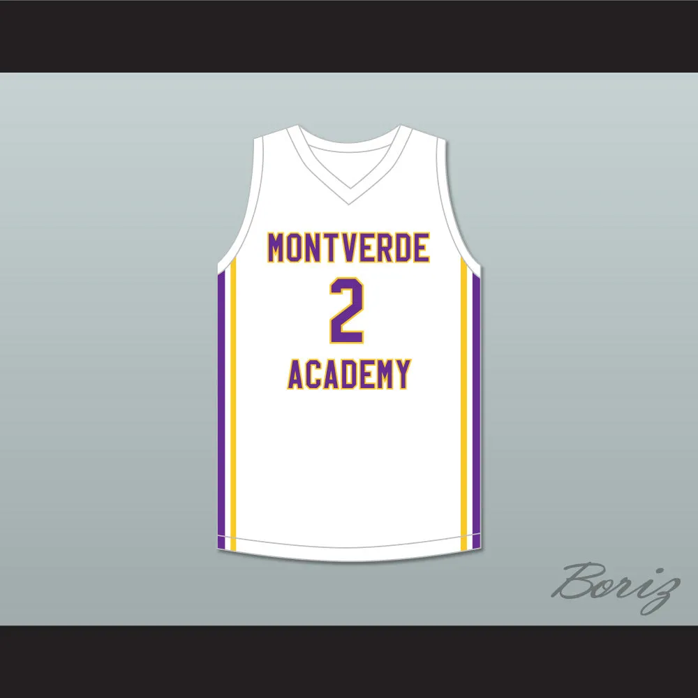 Andrew Nembhard 2 Montverde Academy Eagles White Basketball Jersey 2