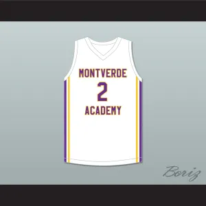 Andrew Nembhard 2 Montverde Academy Eagles White Basketball Jersey 2