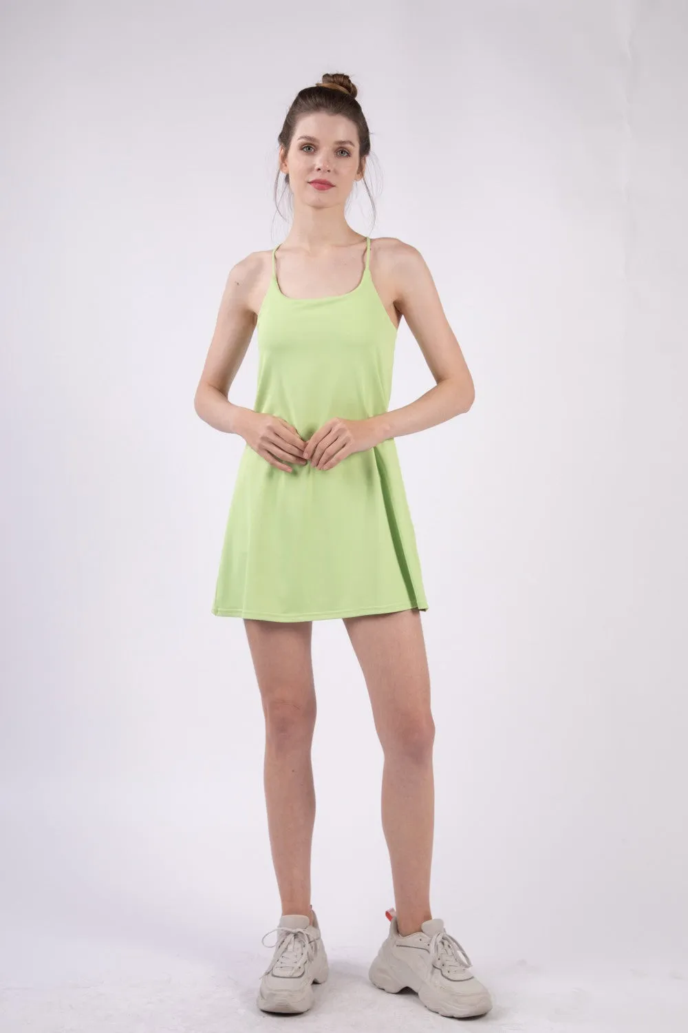 Anna Tennis Dress | Lime