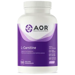 AOR L-Carnitine 500 mg (120 VCaps)