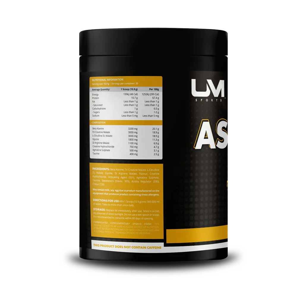 Ascend Non-Stim Pre Workout by UM Sports