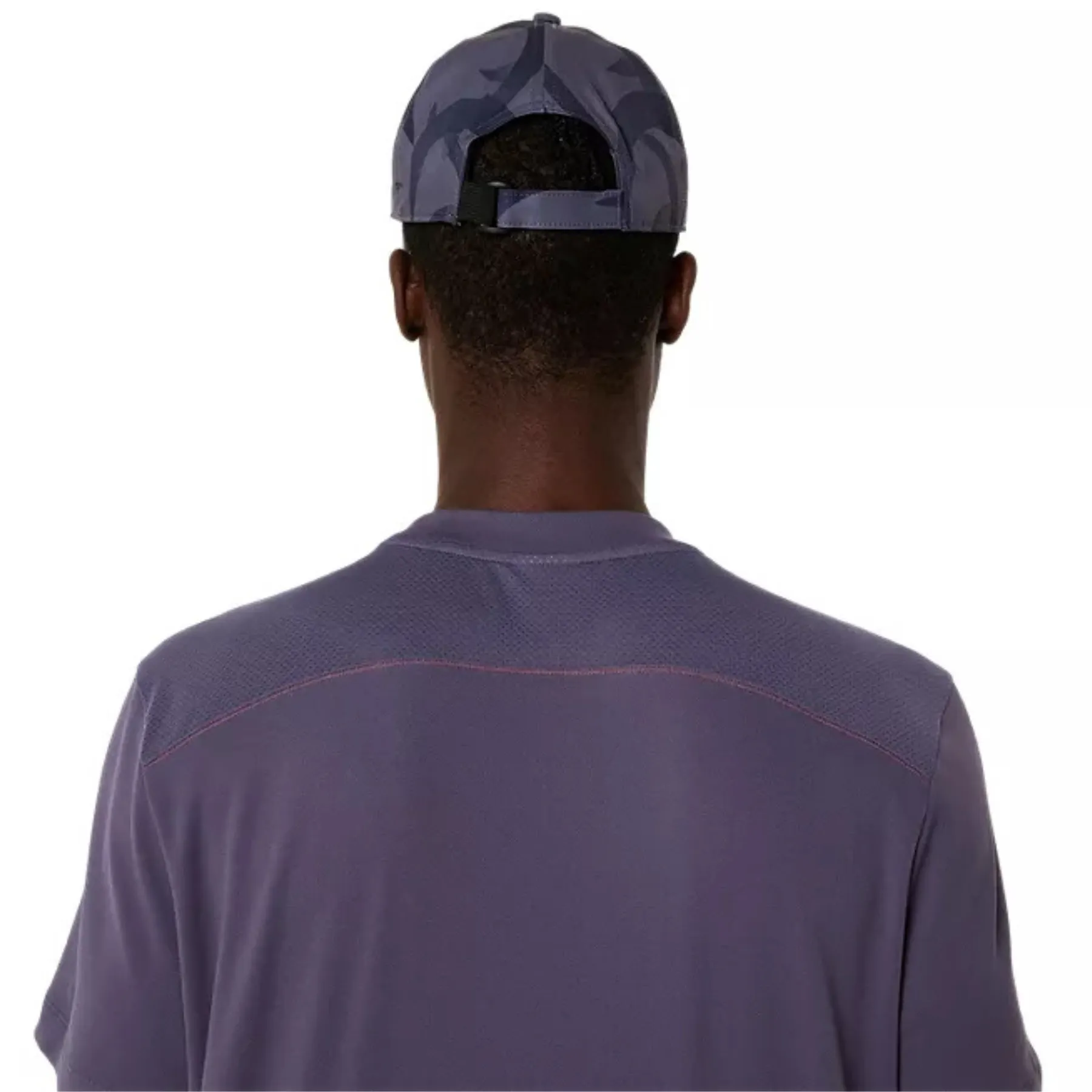Asics Court Short Sleeve Mens Tennis Top - Greyish Purple
