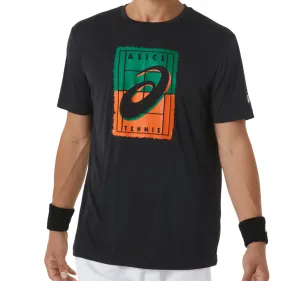 Asics Men Court GS Graphic Tee - Performance Black