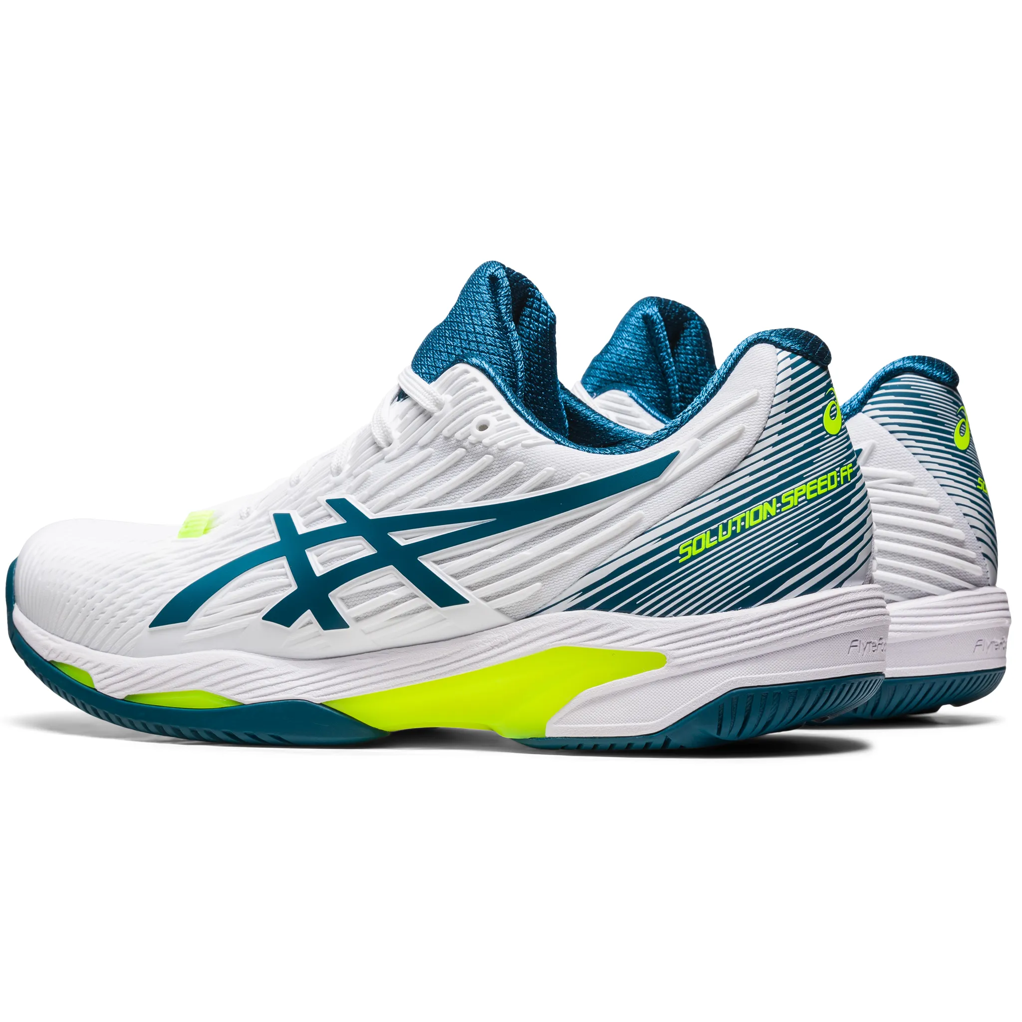 ASICS Solution Speed FF2 CLAY (Men's) > White/Restful Teal