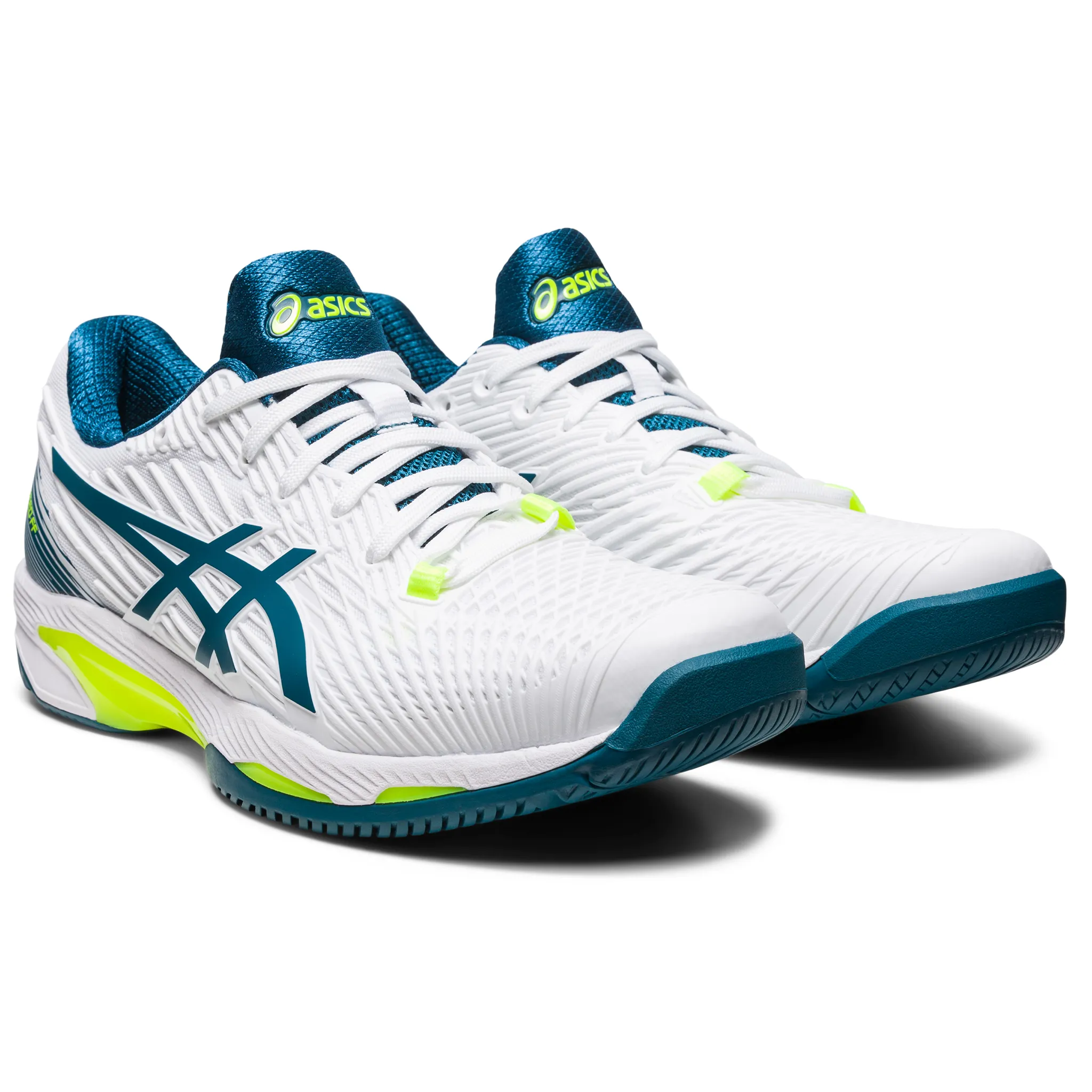 ASICS Solution Speed FF2 CLAY (Men's) > White/Restful Teal