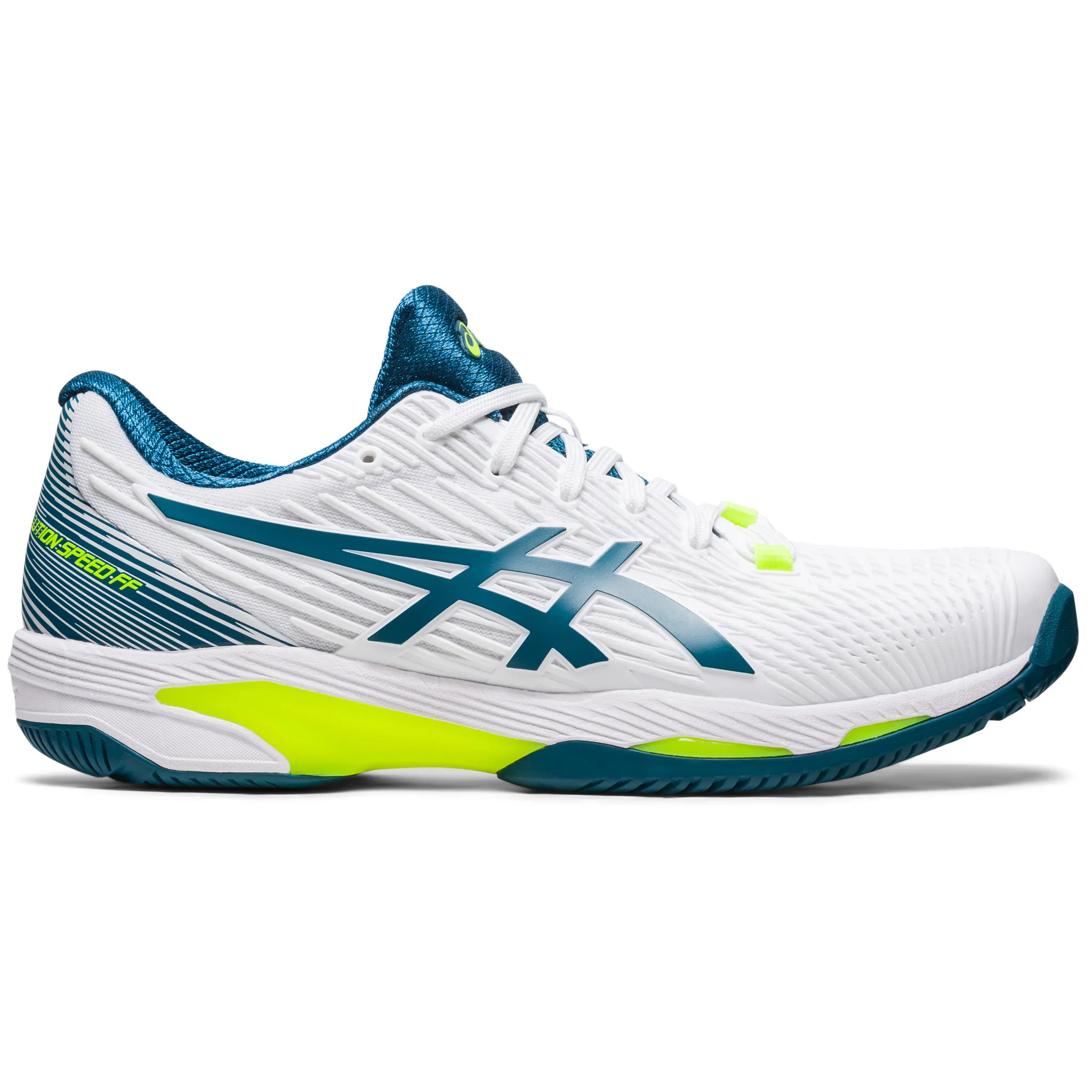ASICS Solution Speed FF2 CLAY (Men's) > White/Restful Teal