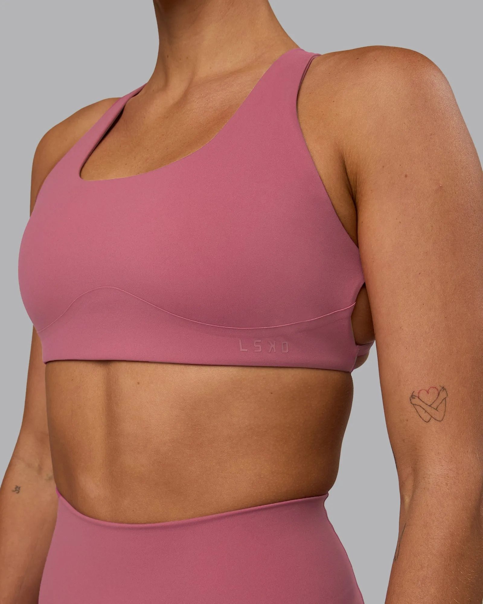 Aspire Sports Bra - Mauve Haze