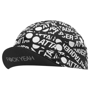 Attaquer - F*ck Yeah Sticker Cycling Cap - Black