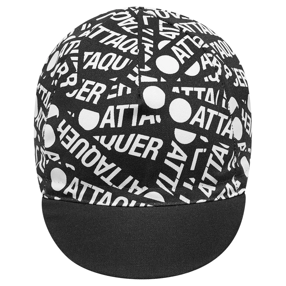 Attaquer - F*ck Yeah Sticker Cycling Cap - Black