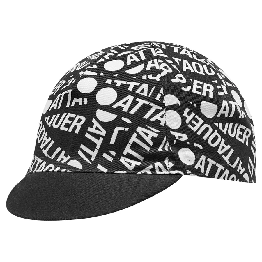 Attaquer - F*ck Yeah Sticker Cycling Cap - Black