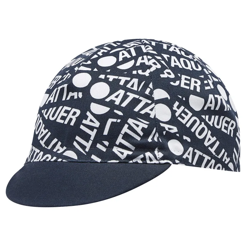 Attaquer - F*ck Yeah Sticker Cycling Cap - Navy