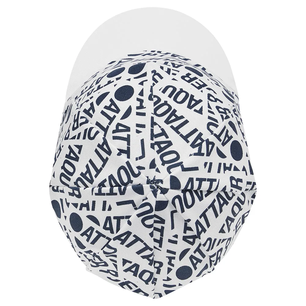 Attaquer - F*ck Yeah Sticker Cycling Cap - White/Navy