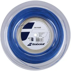 Babolat RPM Power 17/1.25 Tennis String Reel (Blue)