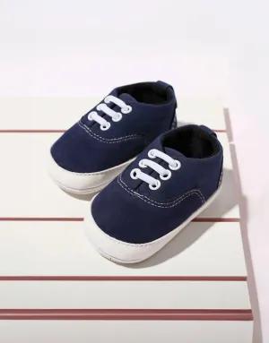 Baby / Toddler Classic Canvas Prewalker Shoes - Deep Blue