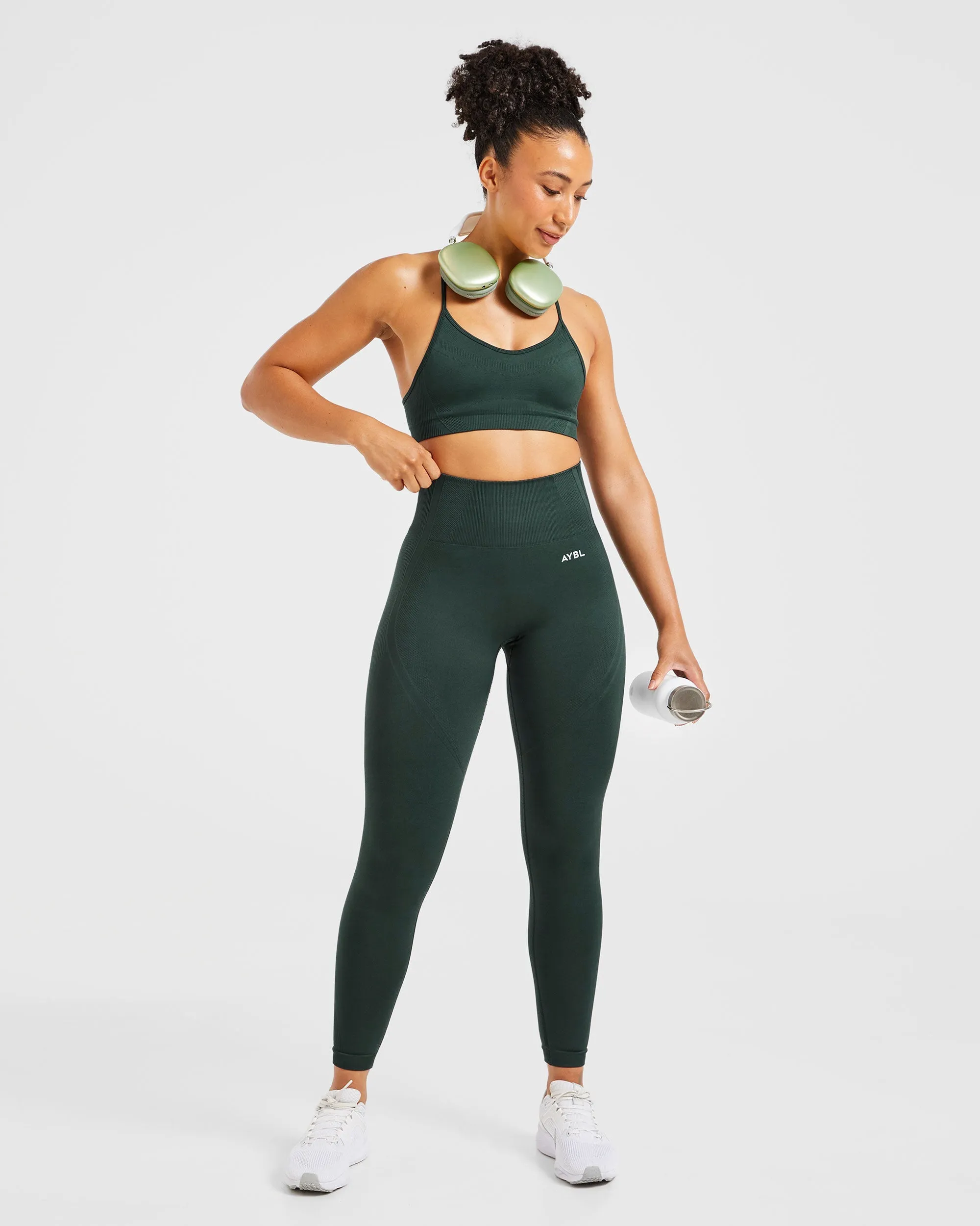 Balance V3 Seamless Leggings - Dark Green