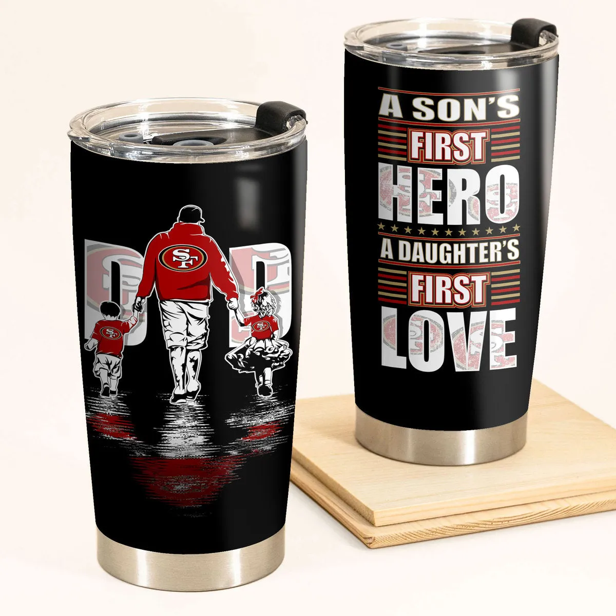 Best Gift For Father's Day - Sanfrancisco Football Tumbler