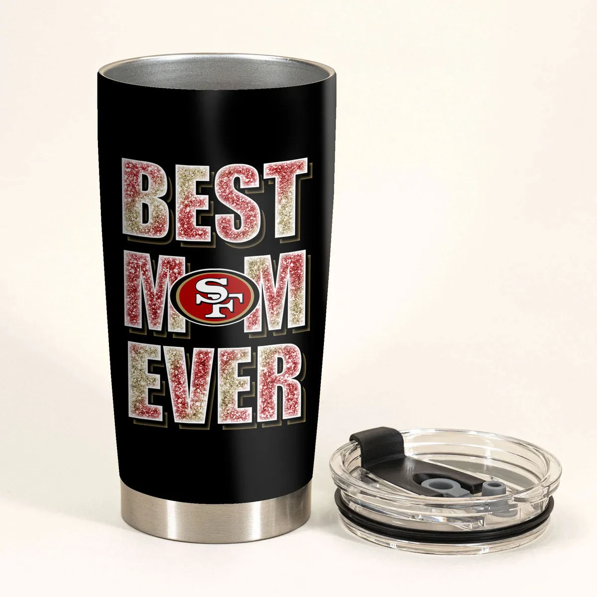 Best Mom Ever - San Francisco Football Tumbler - Best Gift For Mother's Day (SF49)