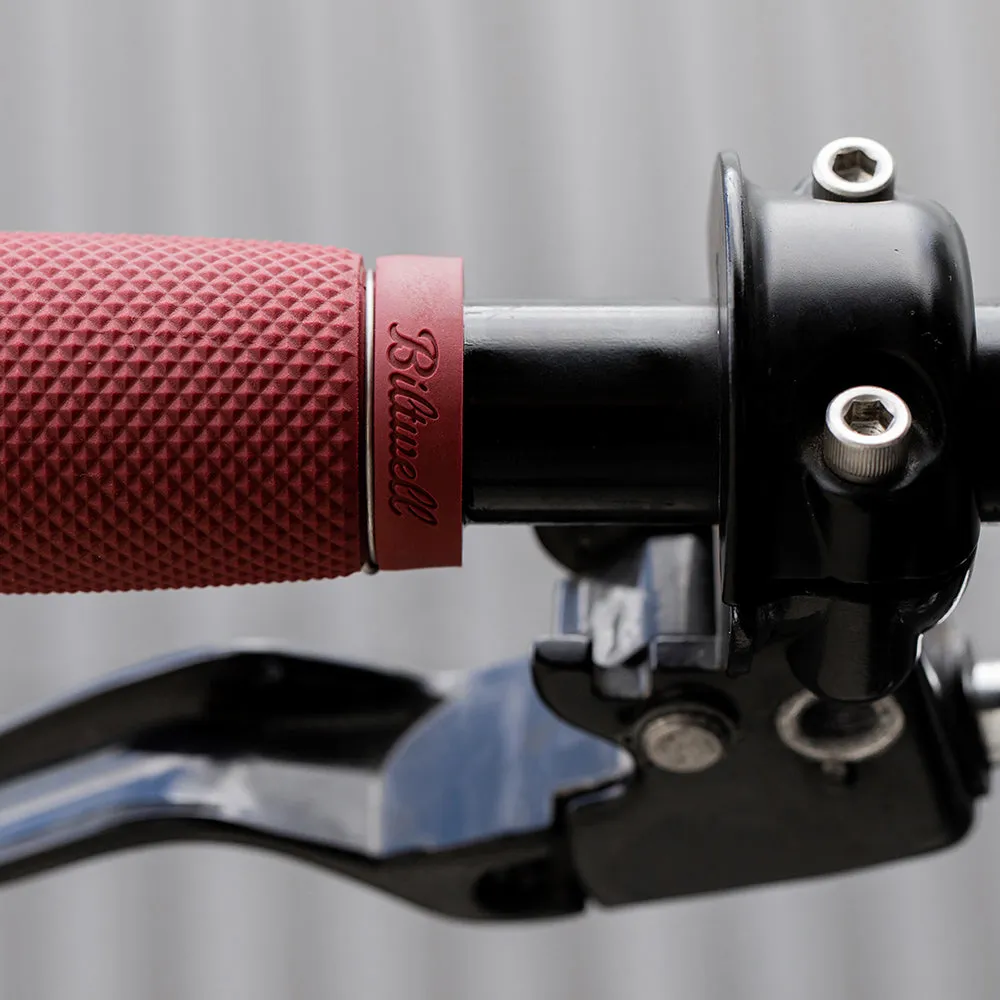 BILTWELL RECOIL GRIPS 1" [OXBLOOD]