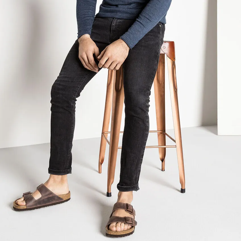 BIRKENSTOCK ARIZONA HABANA OILED LEATHER SFB
