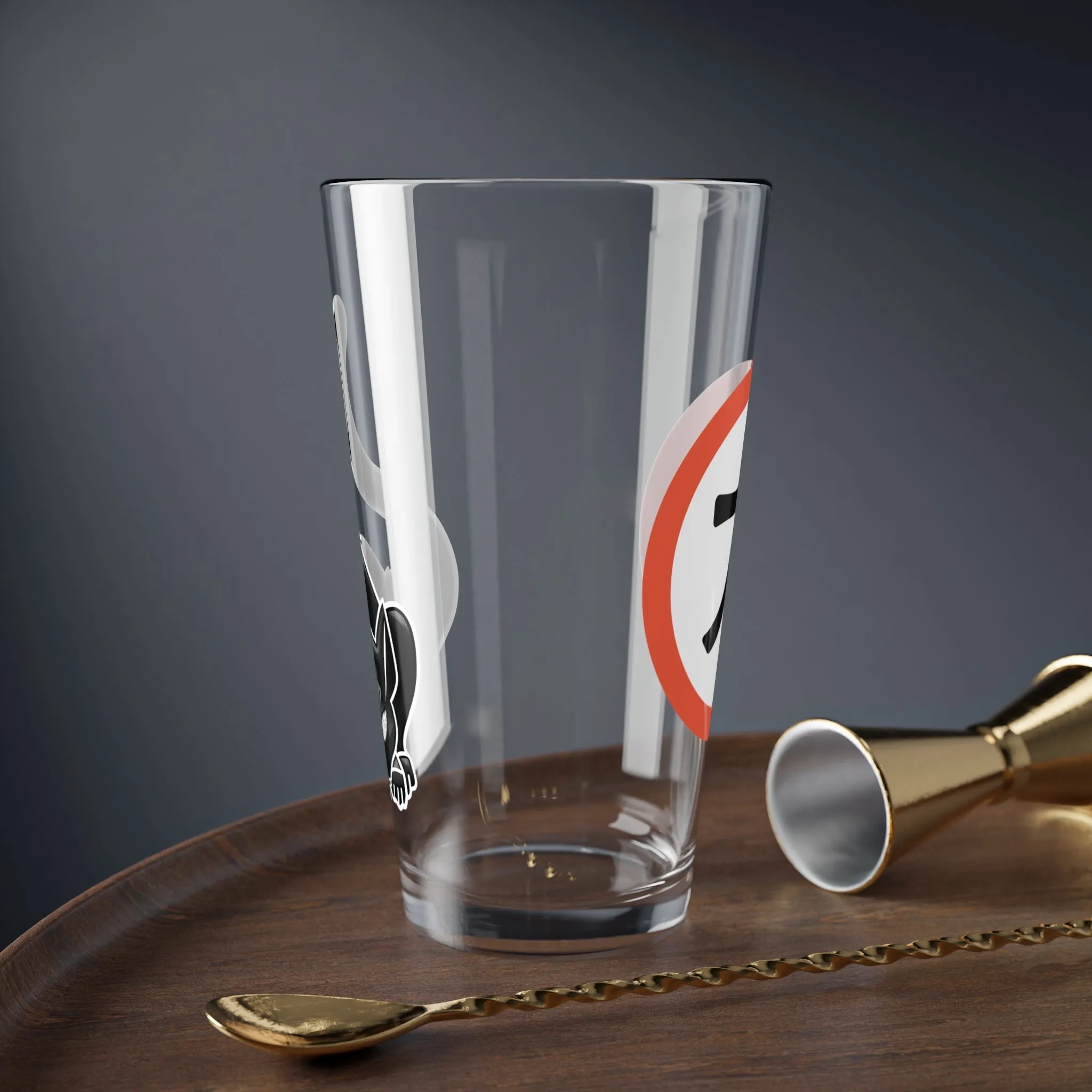 Black Cat/Chikara - Pint Glass, 16oz