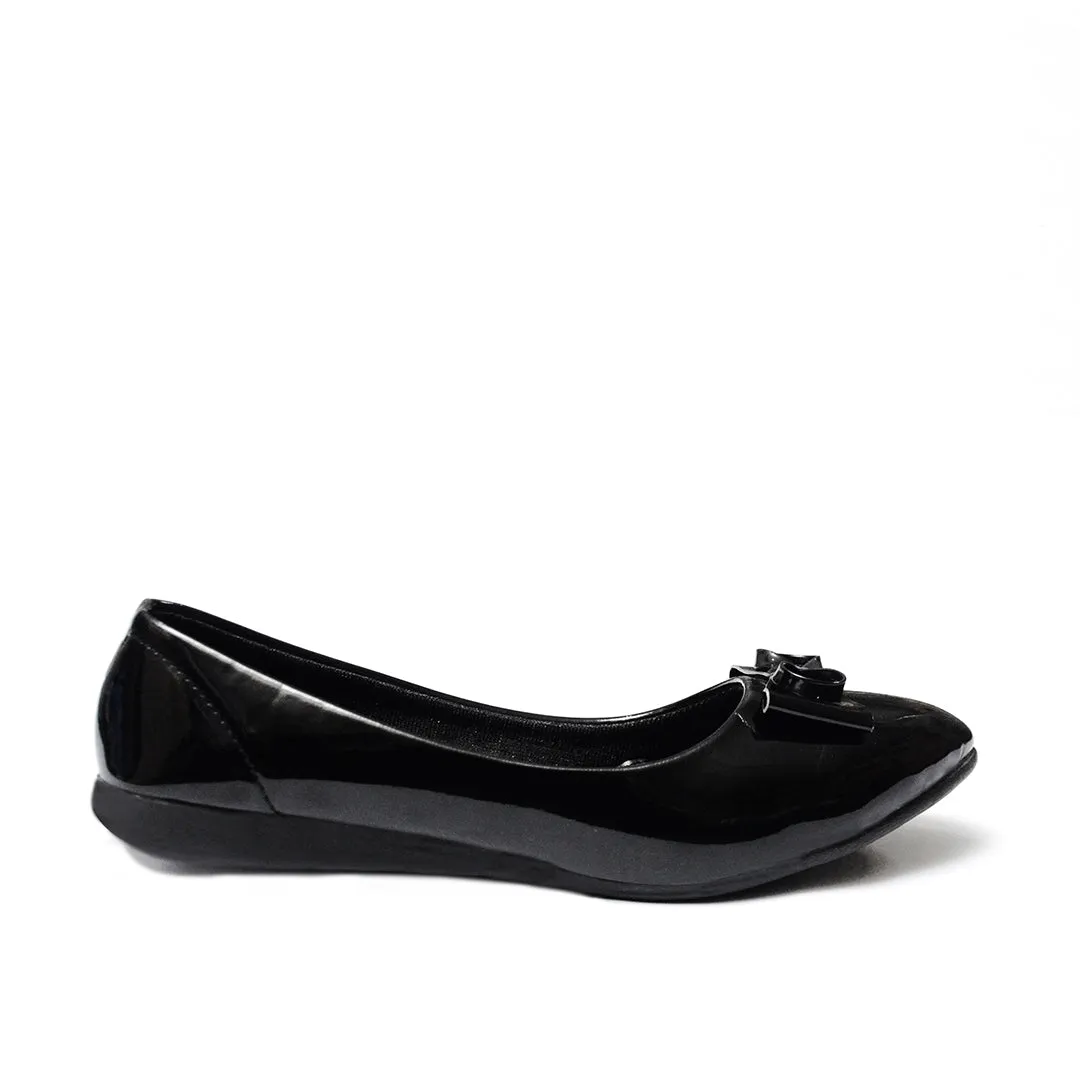 Black Shiny Pump