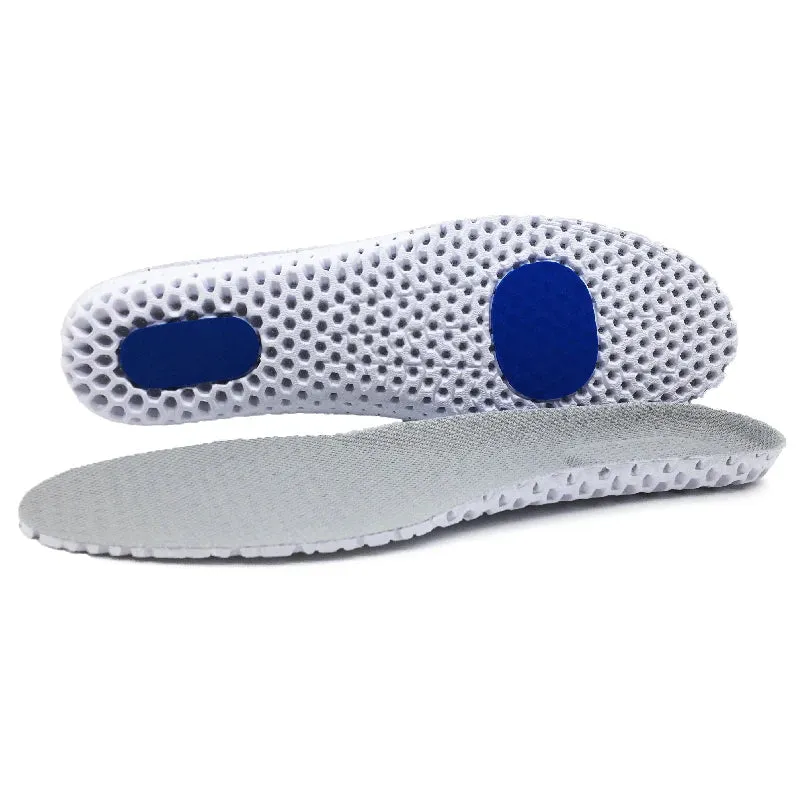 Breathable Memory Foam Insoles - Mesh Sole for Deodorant Cushioning, Ideal for Men and Women