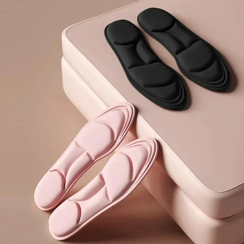 Breathable Memory Foam Sport Insoles for Men and Women - Orthopedic Feet Care Cushion