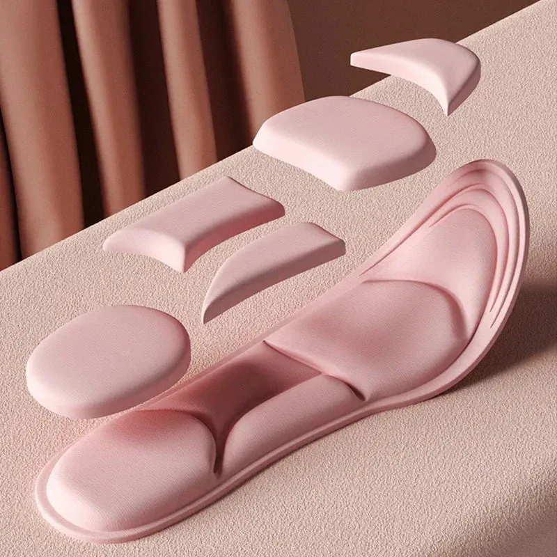 Breathable Memory Foam Sport Insoles for Men and Women - Orthopedic Feet Care Cushion