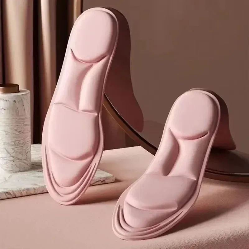 Breathable Memory Foam Sport Insoles for Men and Women - Orthopedic Feet Care Cushion