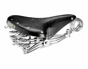 Brooks B33 Standard Classic Vintage Leather Bicycle Saddle Black