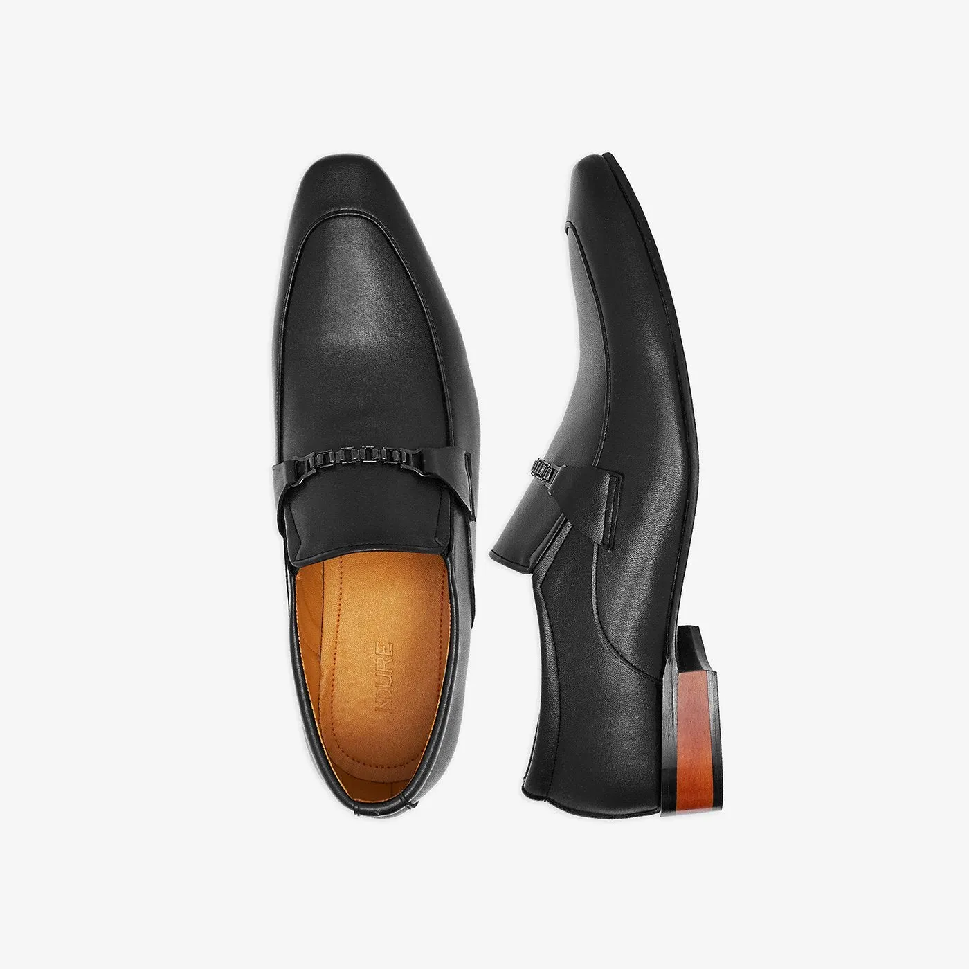 Buckled Formal Shoes for Men